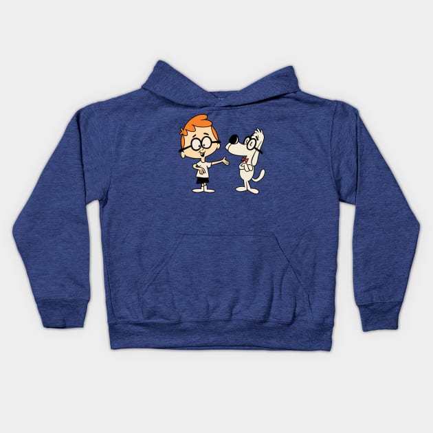 Mr. Peabody & Sherman Kids Hoodie by LuisP96